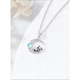 thumbnail image 4 of CACA LADY Panda Necklace 925 Sterling Silver Moon Necklace for Women Panda Jewelry for Her, 4 of 6