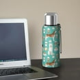 thumbnail image 5 of 20 Oz Husky and Coffee Coffee Tumbler Double Wall Insulated Stainless Steel Water Bottle | Metal Reusable Thermoses Flask with Cup Cap | Leak & Sweat Proof with Anti-Dust Lid, 5 of 7