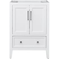 Avanity Everette-V24-Wt Everette 24" Single Free Standing Vanity Cabinet Only - White