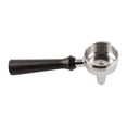 thumbnail image 3 of 58mm Coffee Portafilter Stainless Steel Wood Handle, Single Spout Observes Columns, Precise Filter Screen, Detachable Design, Suitable for Commercial Machine, 3 of 7