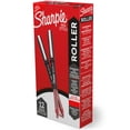 thumbnail image 2 of (2 pack) Sharpie RollerBall Pen, Needle Point (0.5mm) Precision Pen, Red Ink, 12 Count, 2 of 7