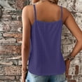 thumbnail image 4 of Tank Tops for Women Camisole Lace Elegant Solid Color With Floral Embroidery Blouse For Ladies Y2K Cami Undershirts, 4 of 9