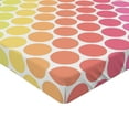 thumbnail image 2 of Ambesonne Colorful Fitted Sheet, Eternal Shapes Retro, Queen Size, Multicolor, 2 of 3