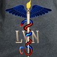 thumbnail image 3 of CafePress - LVN Caduceus Women's Dark T Shirt - Women's Traditional Fit Dark T-Shirt, 3 of 4