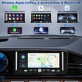 thumbnail image 2 of Estereo SANPTENT 1 DIN Apple Carplay Inalambrico Android Auto Pantalla 6.9 Pulgadas Bluetooth Camara Reversa, 2 of 5