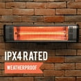 thumbnail image 2 of Heat Storm Tradesman 1500-Watt Electric Outdoor Infrared Quartz Portable Space Heater with Wall/Ceiling Mount, 2 of 8