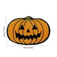 thumbnail image 2 of Uxgjfwu Halloween Pumpkin Rug 16 x 24 inch Floor Mat for Living Bedroom Kitchen Bath Decor Thanksgiving Day Festive Accent, 2 of 6