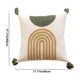 thumbnail image 3 of Xihbxyly Juego de Fundas de Almohada Románticas, Exquisito Diseño de Borlas Bordadas, Material de Dacrón Suave y Cómodo, Decoración Acogedora para La Sala de Estar, Estilo Elegante para El Hogar, Tam, 3 of 6