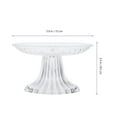 thumbnail image 5 of CRAFTHROU 1Pc Acrylic Fruit Bowl Cabinet Display Fruit Stand for Parties and Events Transparent, 5 of 5