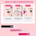 thumbnail image 2 of Facials Hair Trimmer Eyebrow Shaver Electric Eyebrow Trimmer for Women Girls, 2 of 8