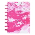 thumbnail image 3 of Talia Notebook Planner Customizable – 8912 (Pink Marble Flow /Pink Disc, Junior (5.5in x 8.5in)), 3 of 3