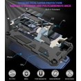 thumbnail image 5 of case for Samsung Galaxy S21 FE Man Case,Camouflage Sturdy Phone Case with Heavy Duty Shockpro of Military Grade Anti-Fall Protection and Built-in Magnetic Cover for Samsung Galaxy S21 FE MC Light Blue, 5 of 14