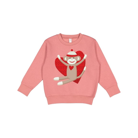 Inktastic Hug Sock Monkey Toddler Sweatshirt