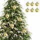 thumbnail image 1 of Ganfancp Brillante Plástico Pintado Copo de Nieve Bola de Navidad Decoraciones de Navidad Colgantes Árbol de Navidad Suministros Decoración Atmosférica Ofertas Del Día 6* Bolas de Navidad, 1 of 7