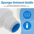 thumbnail image 4 of Bouteilles Applicatrices d'Éponge en ABS Blanc pour Rangement Design Compact Réutilisable 6 Pcs, 4 of 8