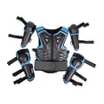 thumbnail image 3 of Traje de protección para niños para motocicleta, rodilleras y coderas para deportes y ciclismo al aire libre. Azul, 3 of 8