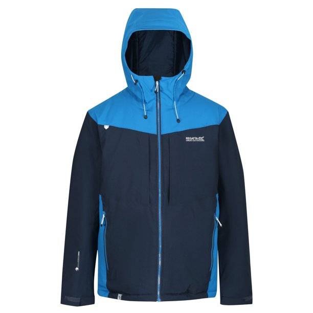 Regatta - Chaqueta Acolchada Highton para Hombre (Marino Anochecer, Azul Imperial) Regatta UTRG5569_nightfallnavyimperialblue