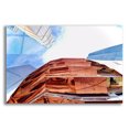 thumbnail image 1 of Epic Art 'NYC High Sky Line' by IMB, Acrylic Glass Wall Art, 24"x16", 1 of 8