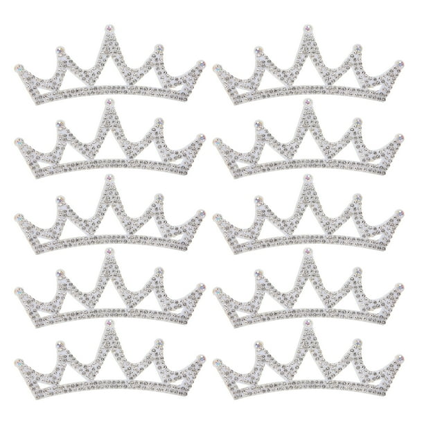 Download Otviap 10pcs Rhinestones Cloth Applique Crown Shaped Patches Clothes Accessories Clothes Patches Clothes Decoration Walmart Com Walmart Com