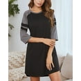 thumbnail image 2 of Richie House Women's Nightgown Cotton Round Sleep Shirt Comfy PJ Nightdress Pajama RHW2904-A-S, 2 of 5