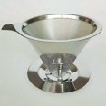 thumbnail image 3 of Stainless Steel Pour Over Coffee Dripper - Slow Drip Coffee Maker with Non-Slip Cup. Coffee filter., 3 of 3