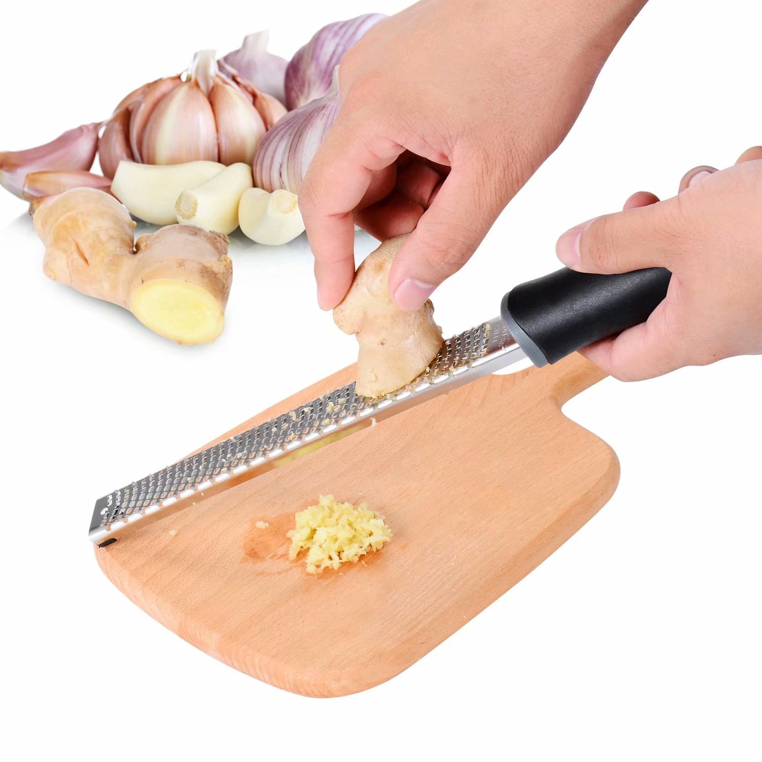 Cheese Grater, Lemon Citrus Zester Razor-Sharp Stainless Steel Blade