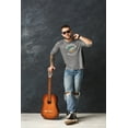 thumbnail image 3 of St Patricks Day Shenanigans Malarkey Distressed Irish Flag Clover Mens Long Sleeve T Shirt, 3 of 5