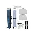 thumbnail image 3 of King Canopy Festival 10'x10' Instant Pop up Canopy with Side Walls and Weight Bags , 1 in. Steel Frame, White, 3 of 6