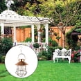 thumbnail image 4 of Lámpara de linterna Solar Retro para colgar libre IP44, luz portátil para acampar jardín, para patio, , jardín, , decoración kusrkot Lámpara de exterior Linterna, 4 of 8
