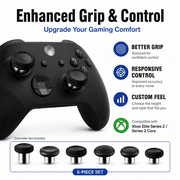 Replacement Thumbsticks for Xbox Elite 2 Controller, 6 in 1 Swap Magnetic Joysticks for Xbox Elite Series 2 Core(Model 1797)