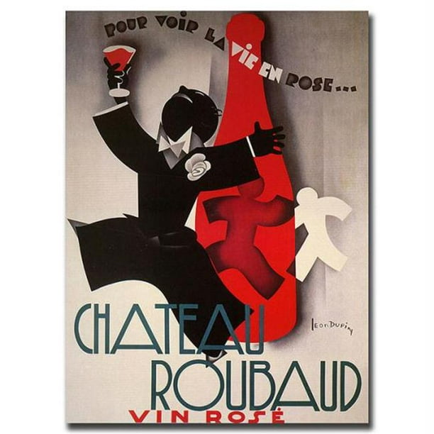 Chateau Roubard-Gallery Enveloppé 24X32 Toile Art