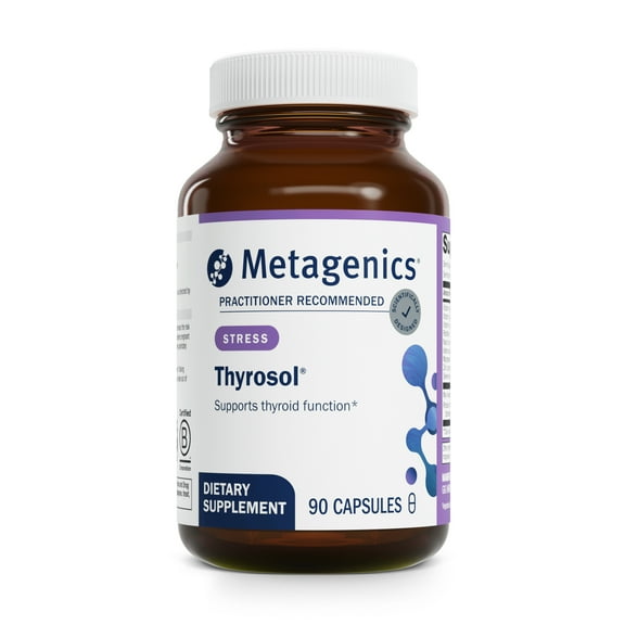 Metagenics Thyrosol - Vitamin and Mineral Supplement to Support Healthy Thyroid Function and Stress Related Fatigue - 90 Capsules