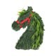 thumbnail image 4 of Corona navideña con cabeza caballo, corona artificial, guirnalda navideña rústica, decoración con cabeza caballo para festivales y fiestas., 4 of 8