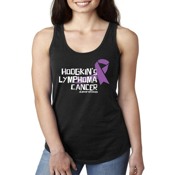 NIB - Women's Racerback Tank Top - Hodgkin's Lymphoma Cancer