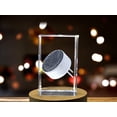 thumbnail image 3 of Electret Condenser Microphone for Musical Instruments, Recording Studio with Beautiful 3D Crystal Engraving, 3 of 5