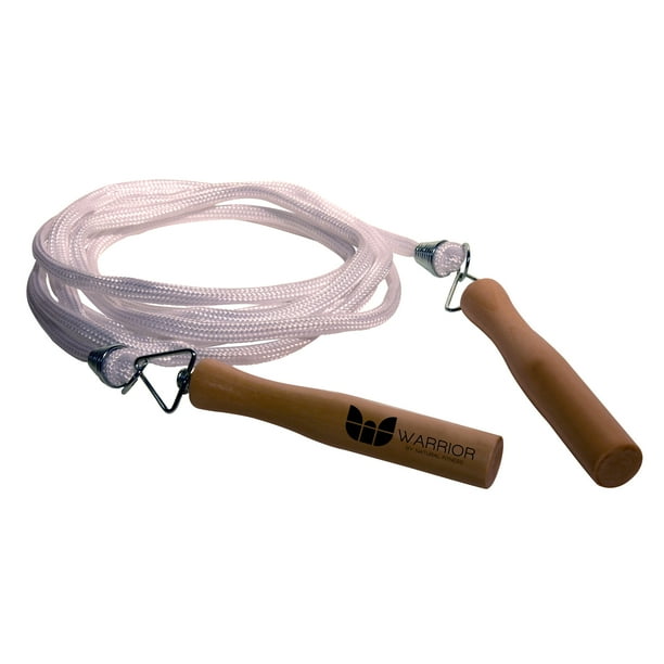 Warrior Nylon Jump Rope with Wooden Handles