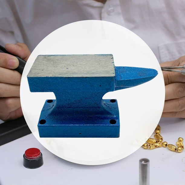 Yinanstore Outil de Bijou en Métal Enclume Estampage Simple Kit de Fournitures de Fabrication d'Enclumes Mini pour Forgeron Yinanstore Outil de Bijou en Métal Enclume Estampage Simple Kit de Fournitures de Fabrication d'Enclumes Mini pour Forgeron