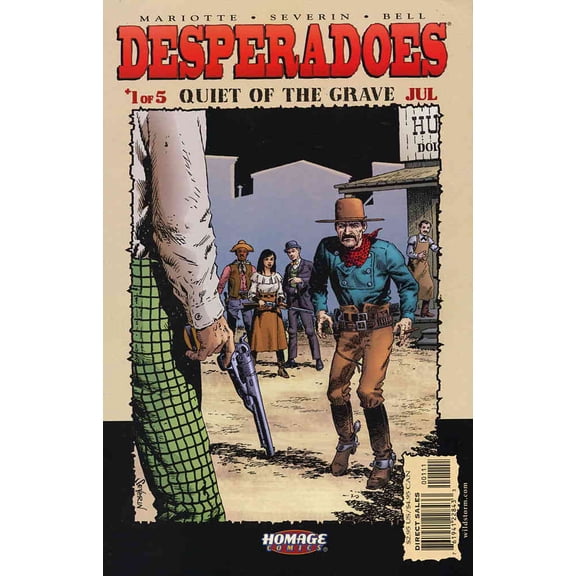 Desperadoes: Quiet of the Grave #1 VF ; Homage Comic Book