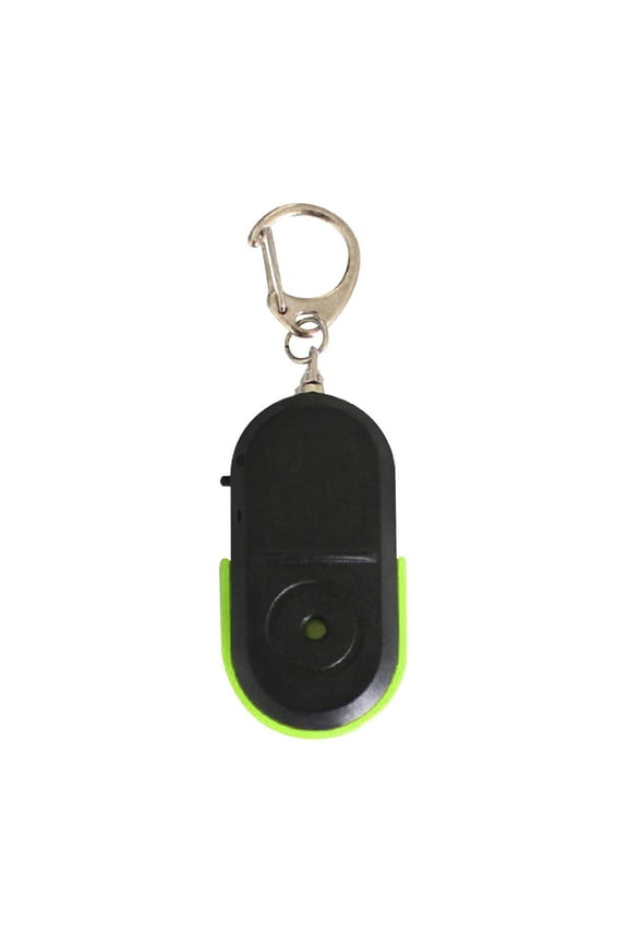 Wireless Whistle Key Finder Sound Control LED Light Keychain Locator - Portable Anti-Lost Device for Keys, Bag, Dog, Luggage