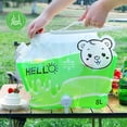 thumbnail image 4 of Tong Water Storage Containers 2.1 Gallon Water Jug With Removable Seal Reusable Empty Gallon Jug For Water Storage Water For Outdoor Camping, 4 of 6