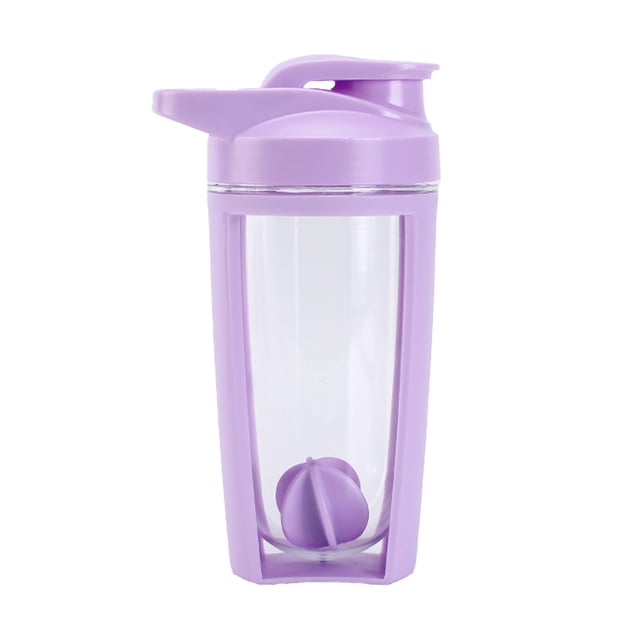1 Vaso de Agua Deportivo Portátil de 500 ml, Vaso para Agitación de Proteína en Polvo con Escala de Capacidad de Agua, Vaso Mezclador de Agua