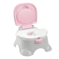 thumbnail image 1 of Bañito Entrenador Fisher Price  3 en 1 Rosa, 1 of 4