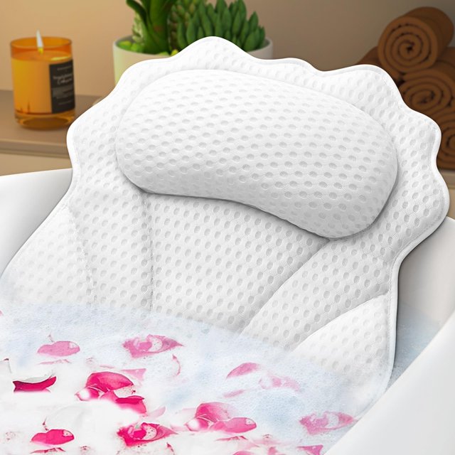 Almohada de baño RUVINCE Almohada de bañera ergonómica de lujo