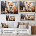 thumbnail image 4 of Designart "Creature Auburn Canine" Animals Floater Framed Wall Decor, 4 of 7