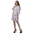 thumbnail image 3 of Moomaya Robe d'Été pour Femmes, Grande Taille, Kimono Aguichant Imprimé, Mini-Robe, 3 of 6