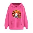 thumbnail image 3 of ZHYou Halloween Sweatshirts For Women Stylish Pumpkin Skull Printed Long Sleeve Drawstring Hoodie Sweatshirt Fall Winter, 3 of 5