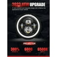 thumbnail image 6 of For 2007-2018 Jeep Wrangler JK JKU 7" LED Headlights Halo Fog Lights Combo Kit, 6 of 15