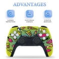 thumbnail image 4 of Eyes, Mouth PS5/PS5 Slim Digital Disc Skin Sticker For Console And Controller Skins, 4 of 7