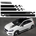 thumbnail image 5 of 5 Pieces Vinyl Car Side Sticker Auto Body Racing Sports Decals Universal Car Truck DIY Decal Stripe Vinyl Stickers Decoration, 5 of 5