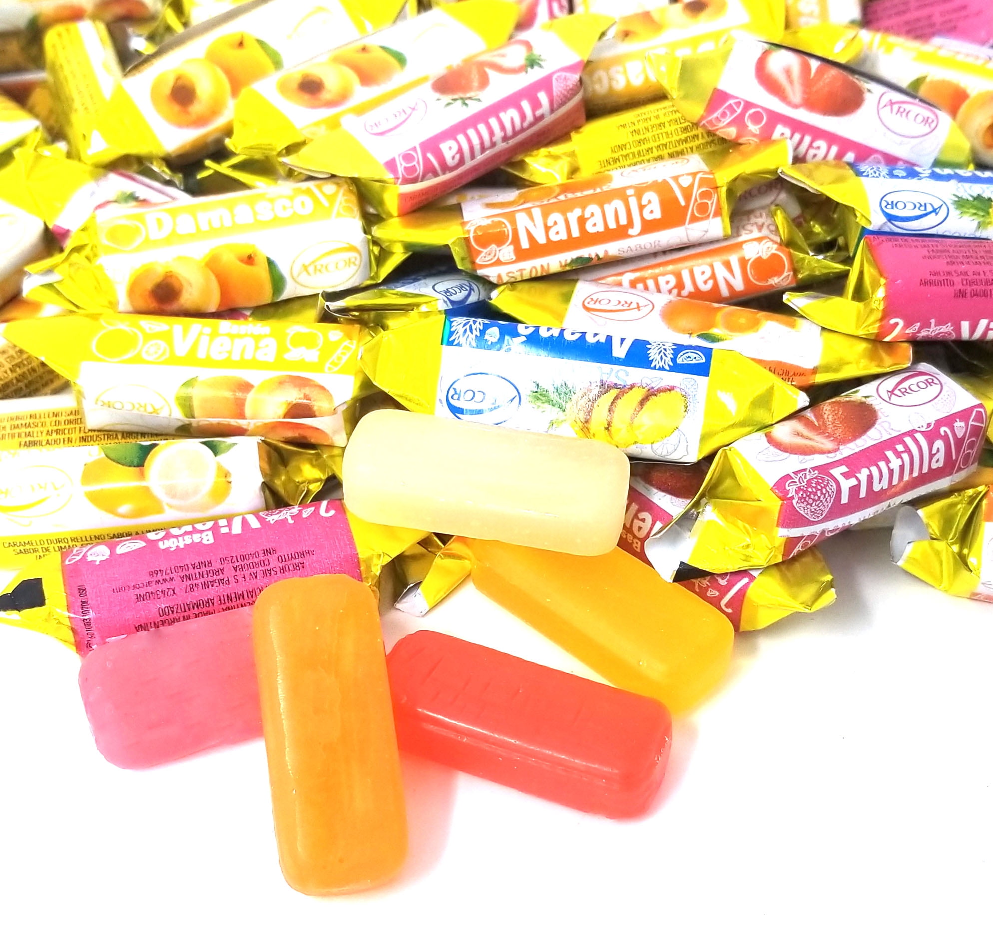 Arcor Vienna Fruit Filled Hard Candy Individually Wrapped 4 Lbs Walmart Com Walmart Com